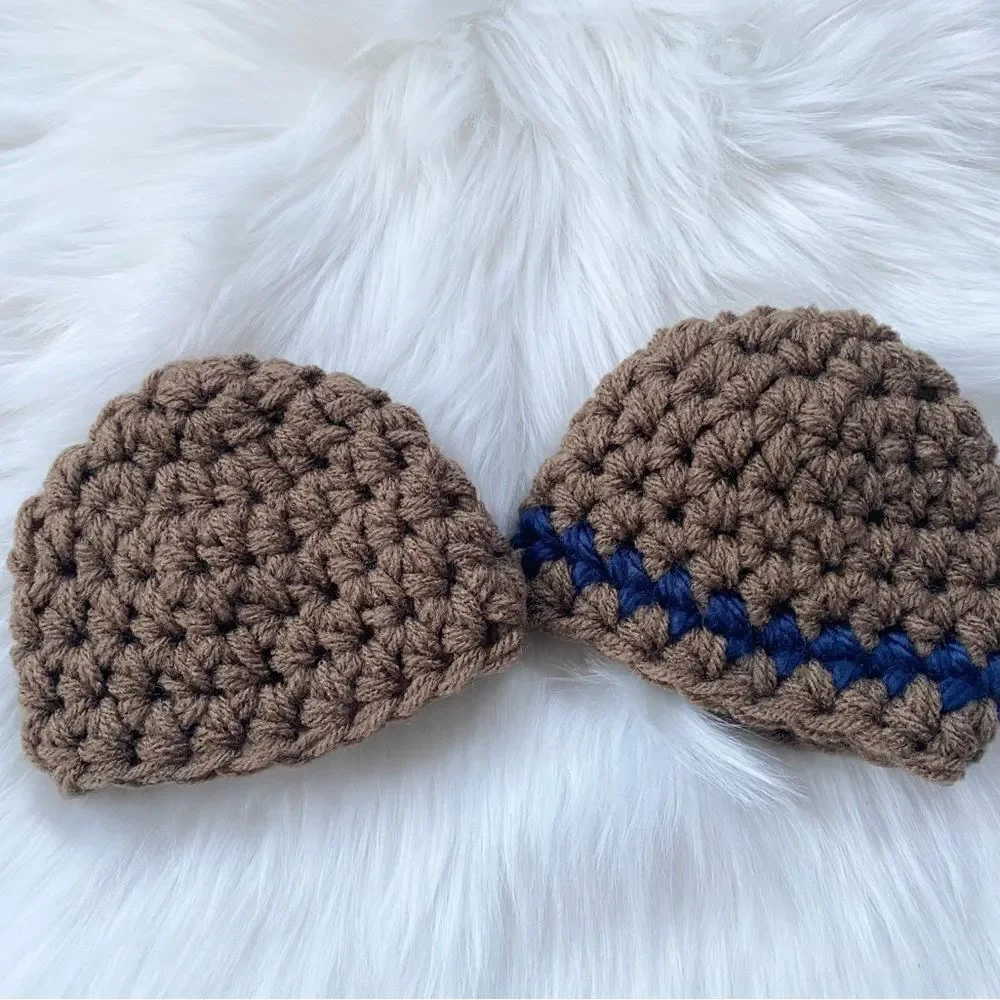 Newborn Crochet Baby Hats